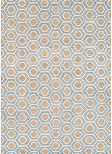 Discontinued Solar Flare Area Rug - Couristan Retrograde Solar Flare Steel Blue/camel Knotted (500x500), Png Download