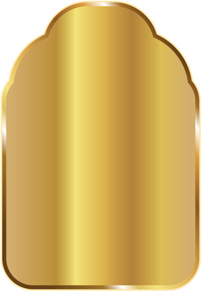 Golden Label Template Png Image Vintage Pinterest - Card Template Gold Background Png (414x600), Png Download