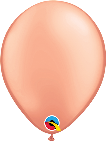 Pearl Rose Gold 5" Balloons - Gold Balloons (482x482), Png Download
