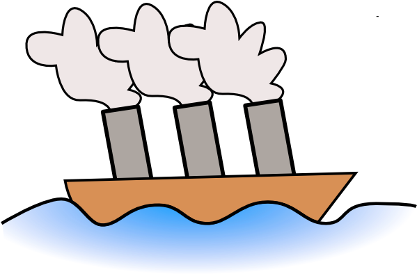 Cruise Ship Clipart Steamer Boat - Steam Boat Clip Art (600x564), Png Download