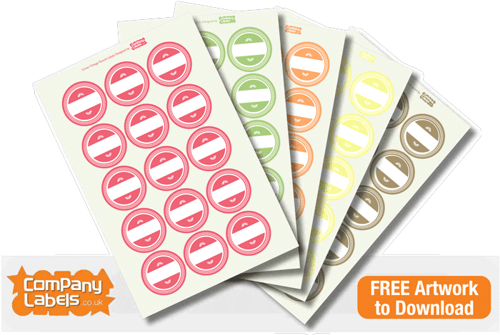 Round Vintage Label Artwork - Brochure (700x470), Png Download