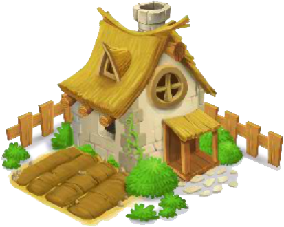 Farm 1 - Dragon City Fazendas (413x330), Png Download