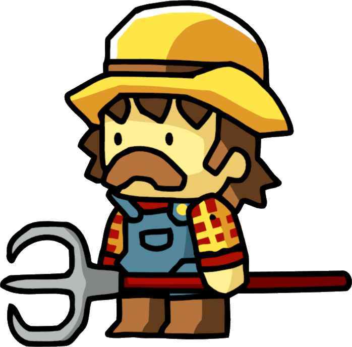 Farmer Png (698x688), Png Download