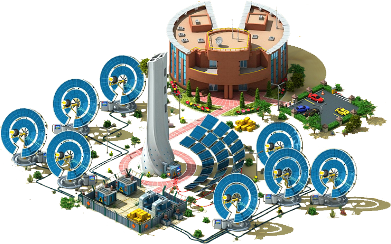 Solar Farm - Alternative Energy (794x496), Png Download