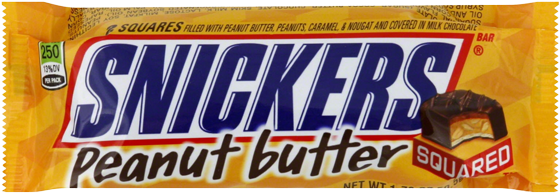 Peanut Butter Snickers (604x500), Png Download