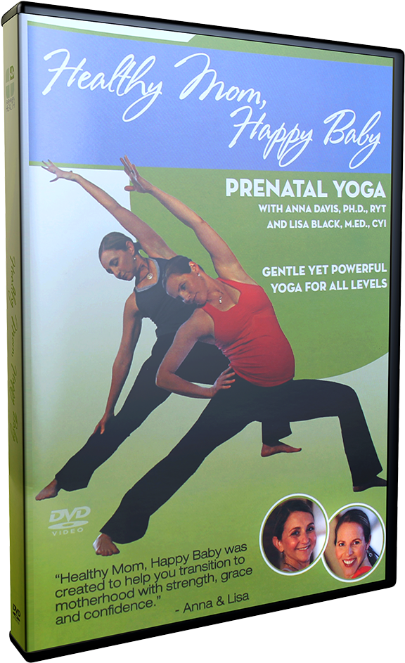 Home / Pregnancy - Healthy Mom, Happy Baby - Prenatal Yoga Dvd (1000x1000), Png Download