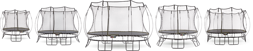 Find Your Trampoline - Springfree Trampoline - 10ft Medium Round Trampoline (1078x219), Png Download