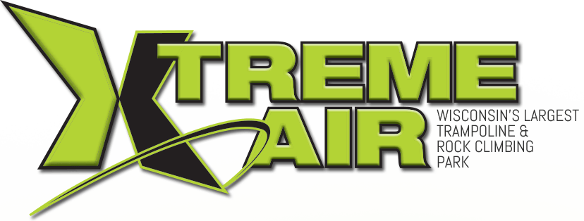 Xtreme Air Wisconsins Largest Trampoline & Rock Climbing - Xtreme Air Appleton (828x314), Png Download