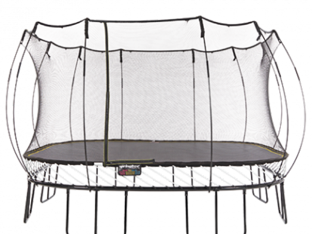 Trampoline Png Transparent Images - Springfree Trampoline - 13ft Jumbo Square Trampoline (640x480), Png Download