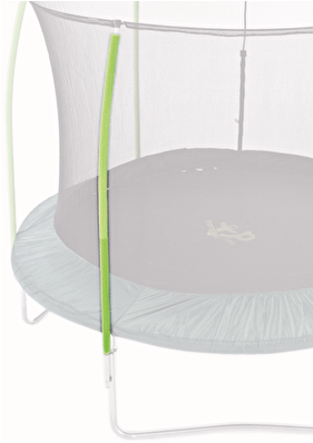 Fm3265 Upright Enclosure Foam For Tp265, 8ft Trampeazee - Trampoline Flip (280x540), Png Download