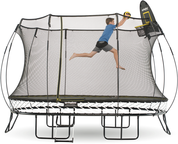The Backyard Summer Refresh Giveaway - Trampolines Springfree (574x480), Png Download