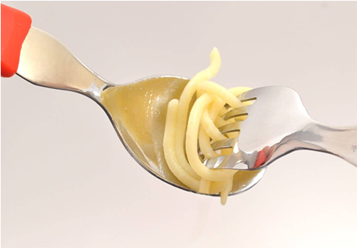 Clever Fork & Spoon Set - Ice Cream (500x500), Png Download