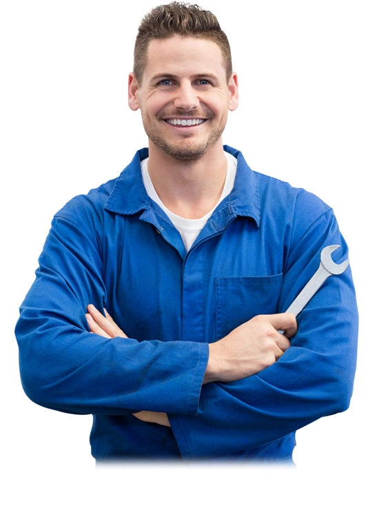 Auto Motive Repair - Auto Repair Man (550x750), Png Download
