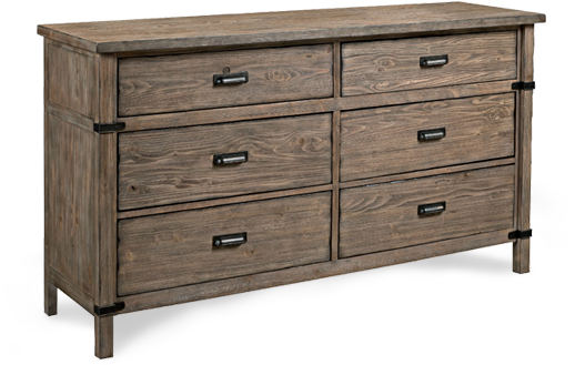 Foundry Collection - Kincaid Furniture Kincaid Foundry Drawer Dresser (523x345), Png Download