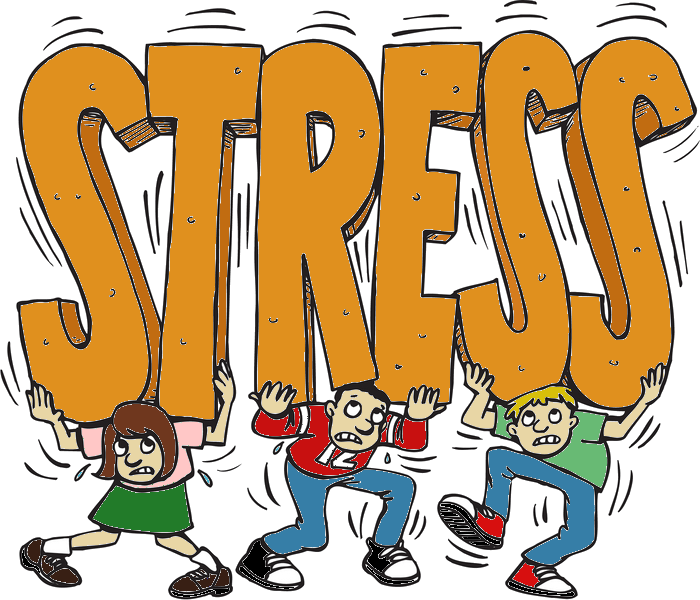 Stress Management Course - Stress Clipart (700x600), Png Download