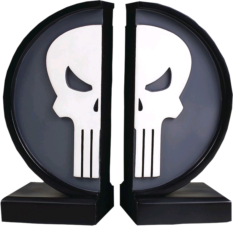 Punisher Logo Bookends - Punisher Logo (785x768), Png Download