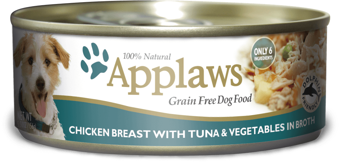 Chicken Breast With Tuna And Vegetables - Applaws Chicken Pork Canned Dog Food 5.5 Oz 24 Case (1181x618), Png Download
