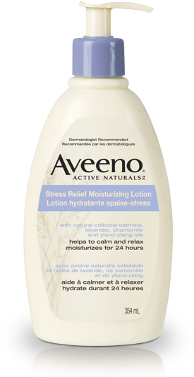 Download Aveeno Stress Relief Moisturizing Lotion Aveeno Positively Radiant Body Lotion Full Size Png Image Pngkit