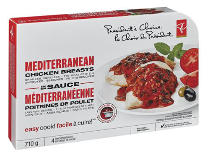 3301152 - President's Choice Mediterranean Chicken (420x420), Png Download