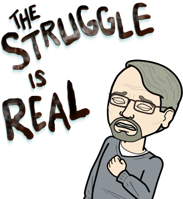 Struggle Is Real Emoji (398x398), Png Download