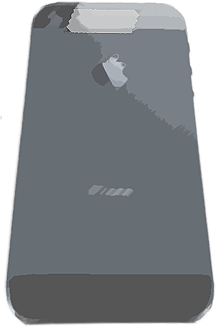Apply A Small Piece Of Tape Over The Phone's Flash - Flash (333x474), Png Download