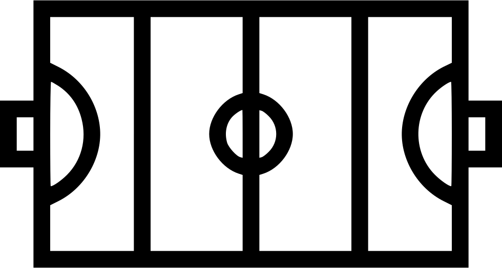 Hockey Field Court Sport Ground Comments - Field Hockey Pitch (980x524), Png Download