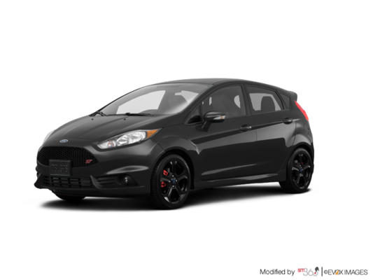 2018 Ford Fiesta St - Nissan Sentra Black 2016 (533x400), Png Download