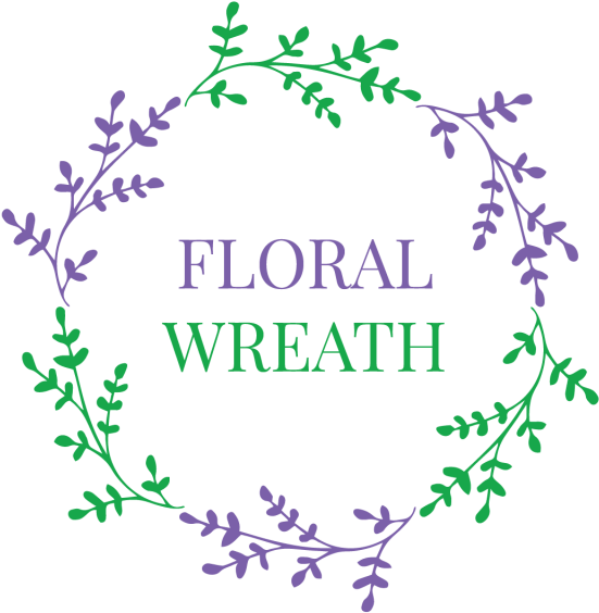 Coroa De Flores Estilo Convite Floral Ornamento - Beautiful Modern Blue And Yellow Floral Custom Mug (640x640), Png Download