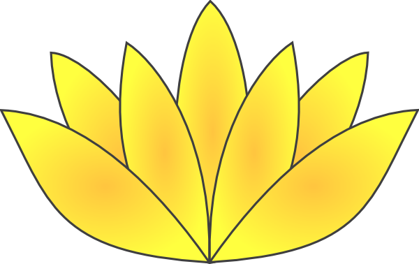 How To Set Use Gold Lotus Clipart (600x378), Png Download