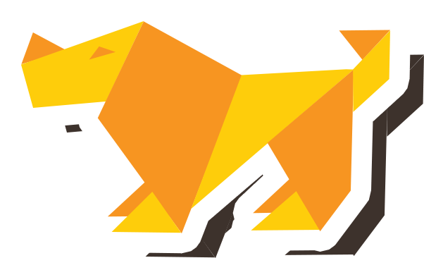 Origami Dog (640x640), Png Download