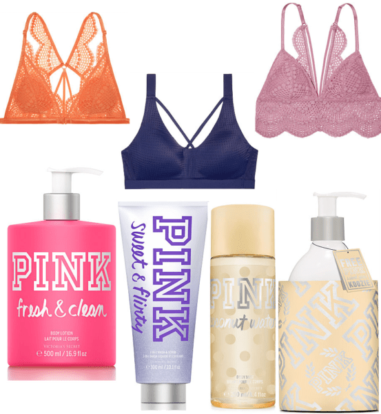 Victoria's Secret Over $160 Worth For $43 - Victoria Secret Pink (553x600), Png Download