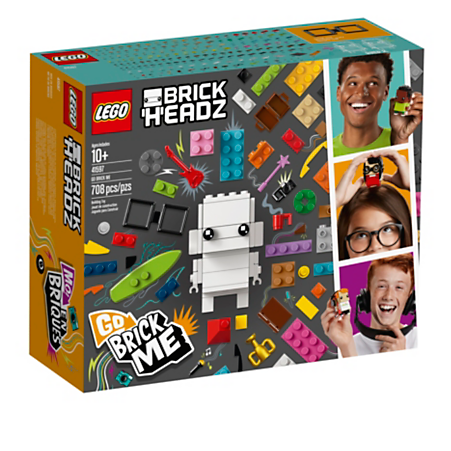 [lego] N 41597 Brickheadz Go Brick Me - Create Your Own Lego Brickheadz (600x450), Png Download