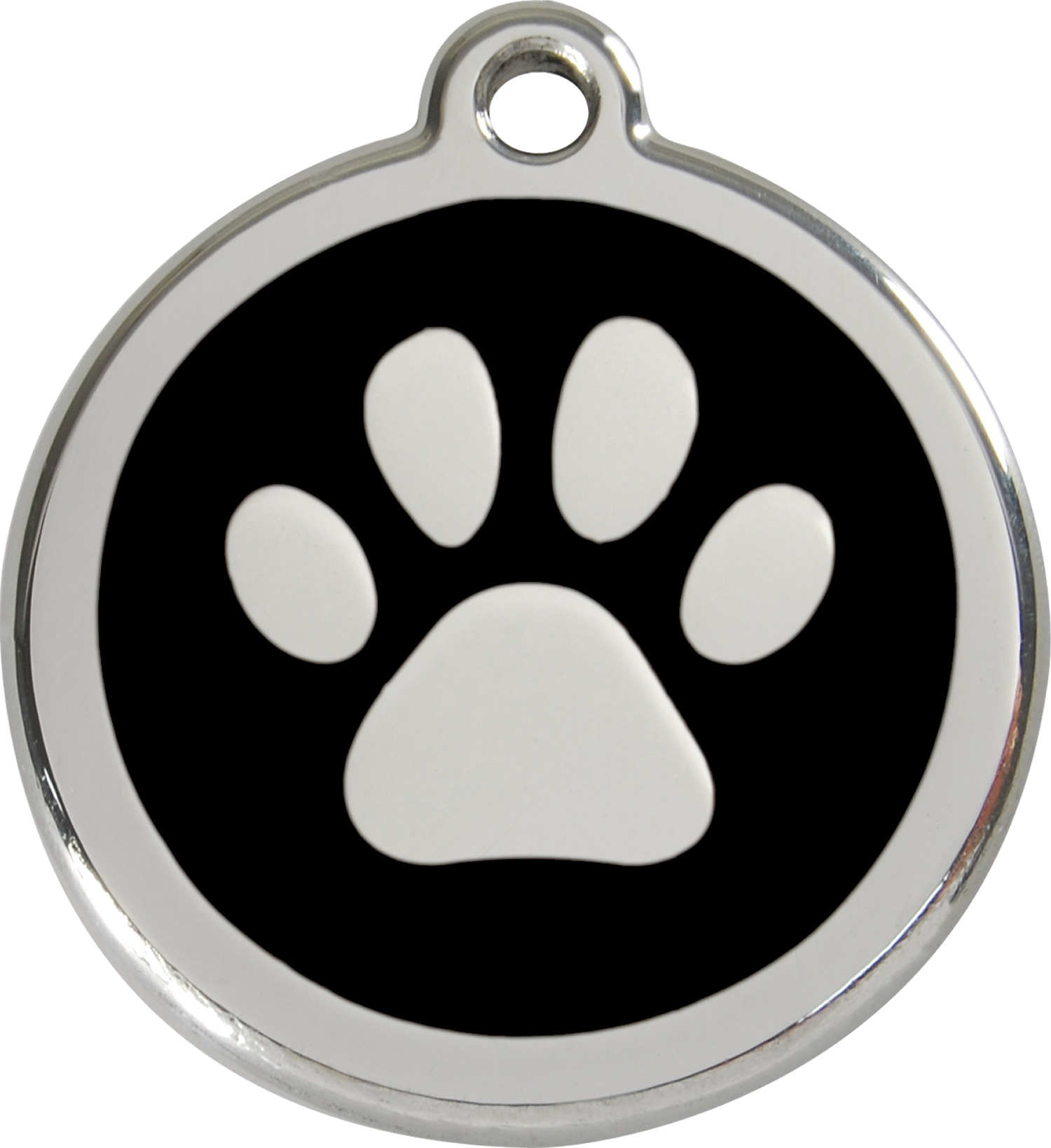 1ppbm, 9330725005303, Image - Red Dingo Paw Tag - Small (1500x1639), Png Download