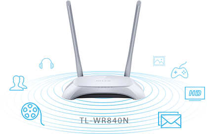 300mbps Wireless N Speed - Tp Link 849n (451x283), Png Download