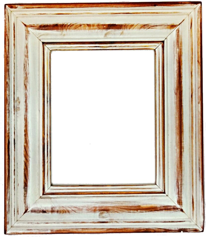 Clip Library Stock Rustic Frame Clipart - Rustic Photo Frame Png (835x957), Png Download