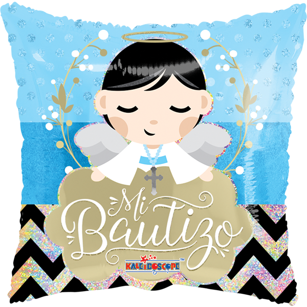 Globo Mi Bautizo Celeste - Baptism (600x600), Png Download