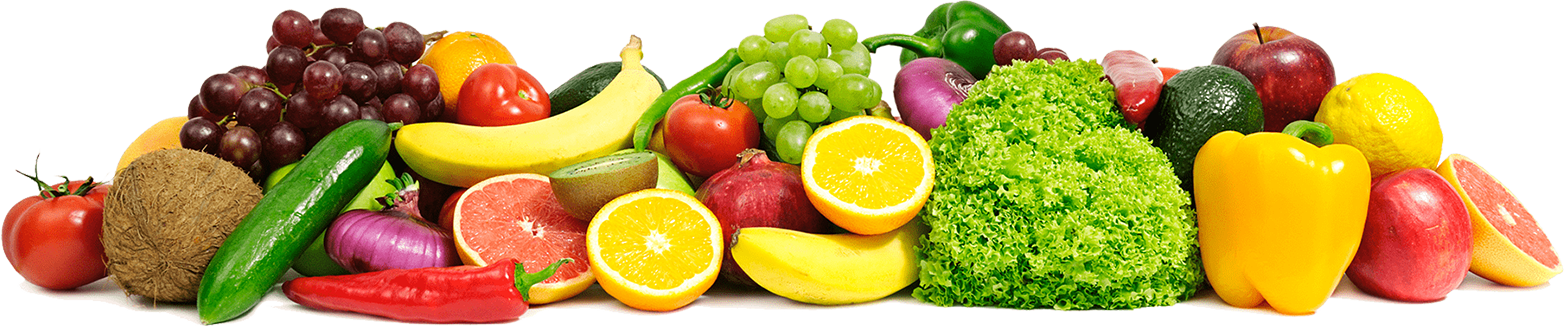 Frutas - Fruits And Vegetables In Ethiopia (1564x326), Png Download