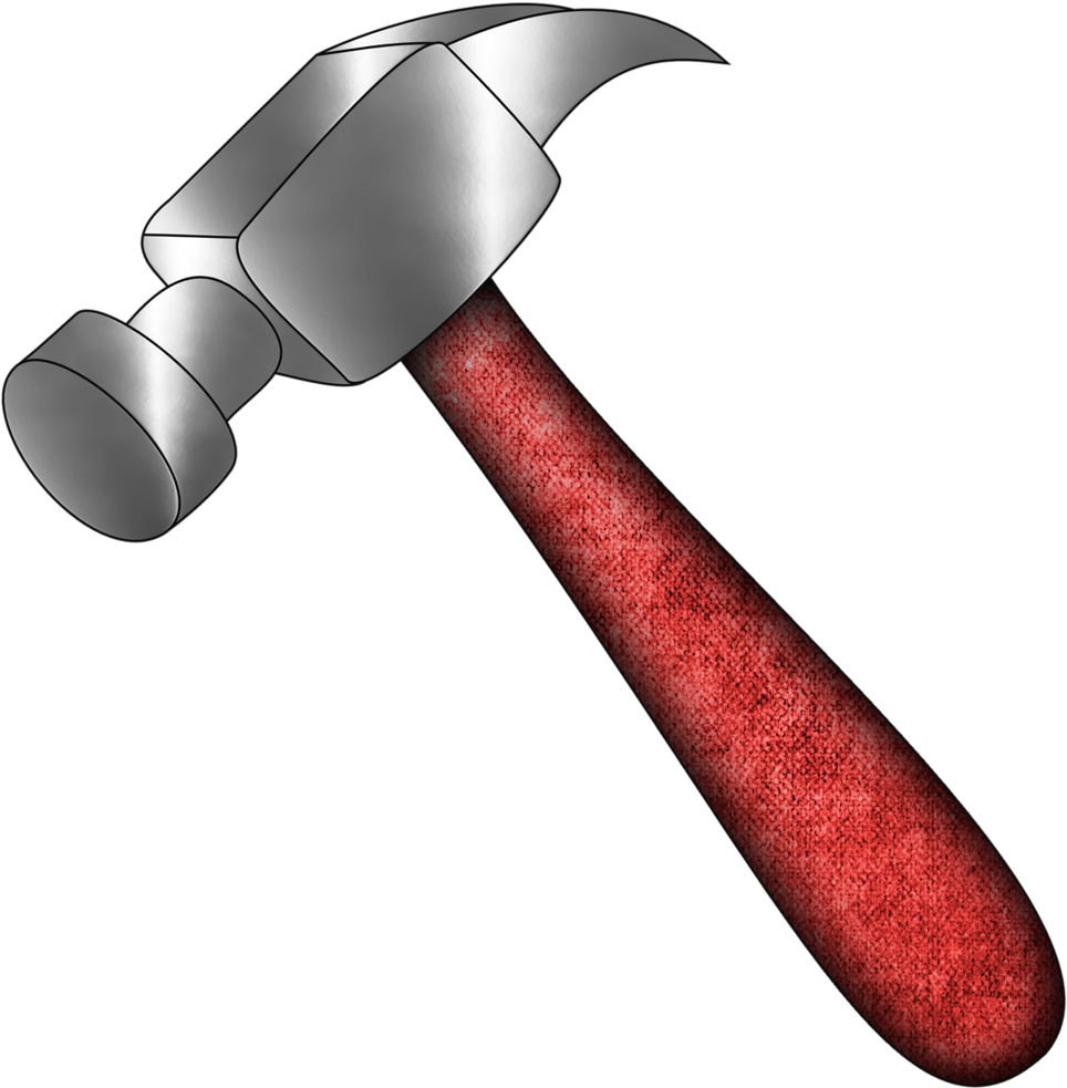 Hammer Png Pinterest Clip Art Cards And - Clip Art (1016x1024), Png Download
