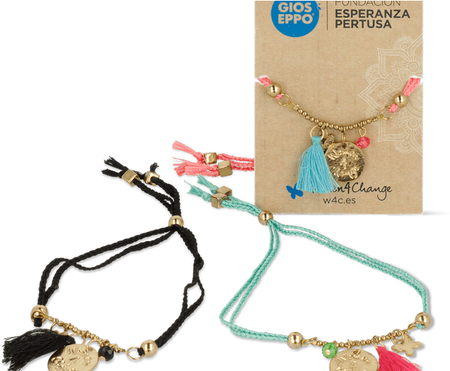 Regalos De Bodas Solidarios Pulseras Mujeres Refugiadas - Pulseras Elsa Pataky (770x530), Png Download