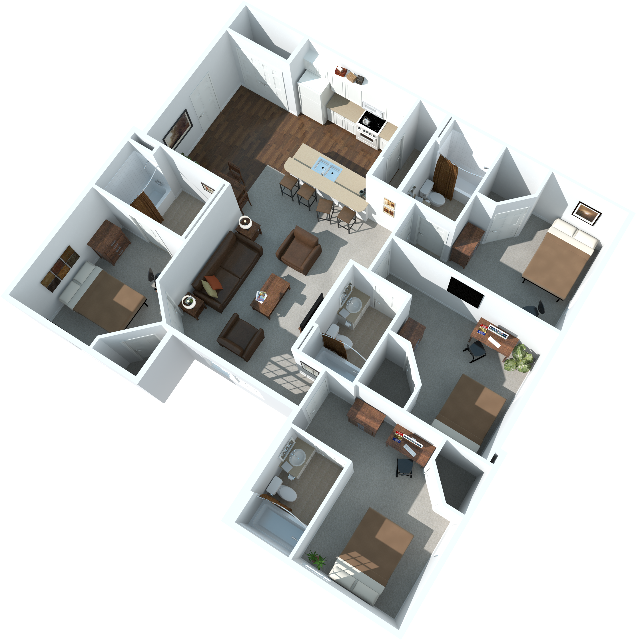 House (3600x2400), Png Download