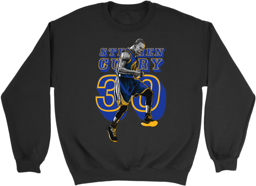 Crewneck Sweatshirt / White / S Stephen Curry Celebration - College Dropout Crew Neck (900x900), Png Download