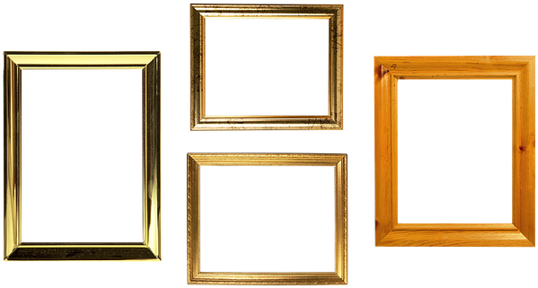 Art Frames - Wood Frames Transparent Png (640x357), Png Download