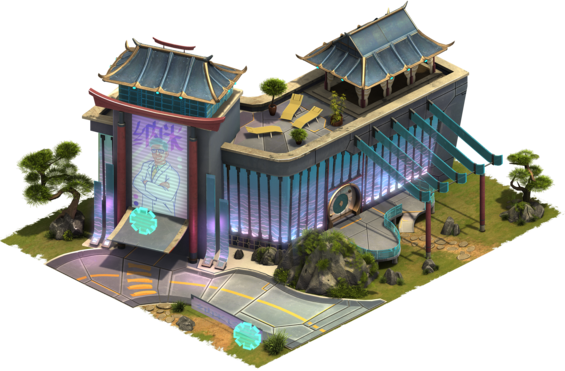 Nano-augmentation Clinic - Forge Of Empire Virtual Future (565x371), Png Download