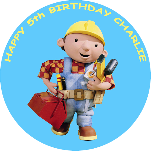 New Images Of Bob The Builder Bob The Builder Edible - New Bob The Builder Cast (499x499), Png Download