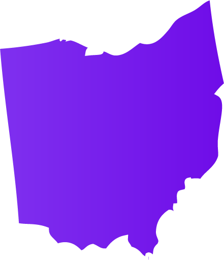 Mobility Dealers In Ohio Wheelchair Vans, Scooter Lifts - Ohio Clipart Purple (441x511), Png Download