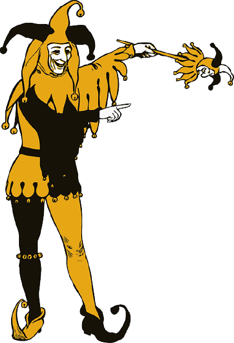 Mb Image/png - Joker Middle Ages (800x1171), Png Download