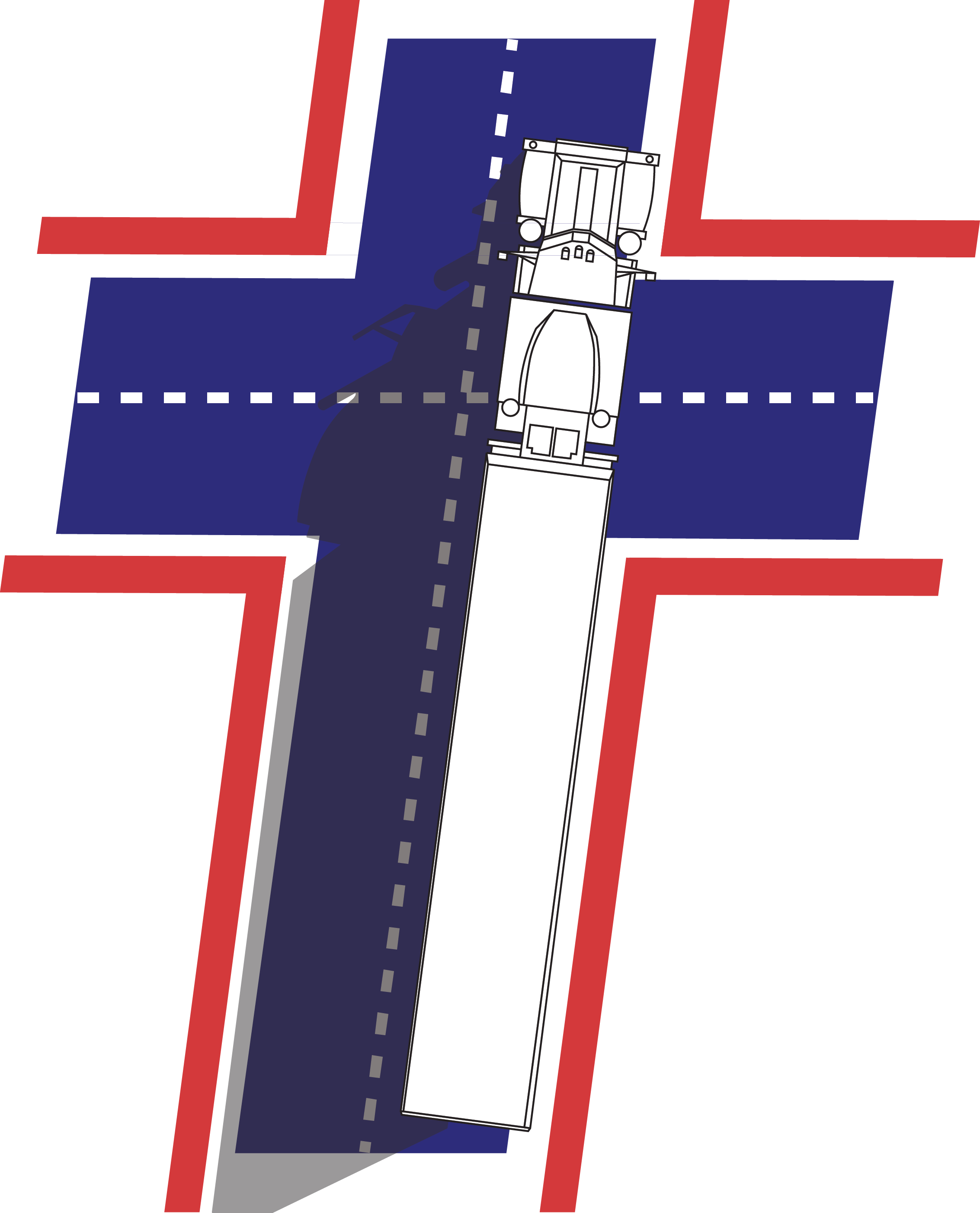 Highway Connections - Flag (2266x2804), Png Download