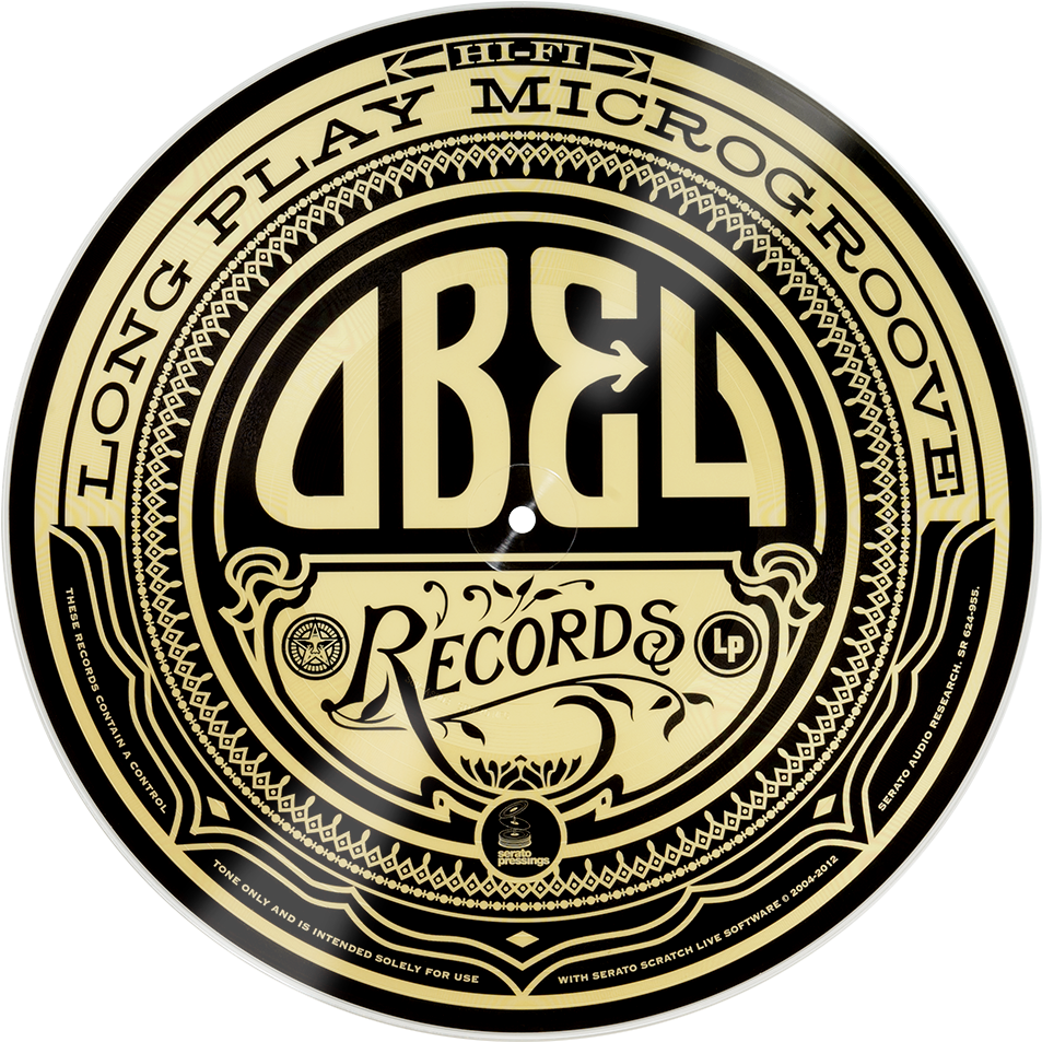 Serato Obey Giant Vinyl 2lp Vinilo De Control Foto - Serato Artist Series Obey Giant Control Vinyl (960x1049), Png Download