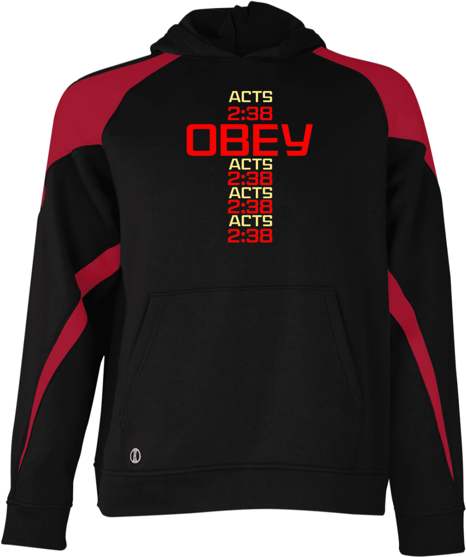 Obey Acts - Hoodie (1155x1155), Png Download