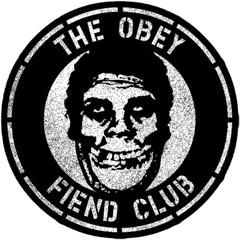 Click The Logo Below To Visit Obey Giant For More Info - Obey Misfits (496x498), Png Download